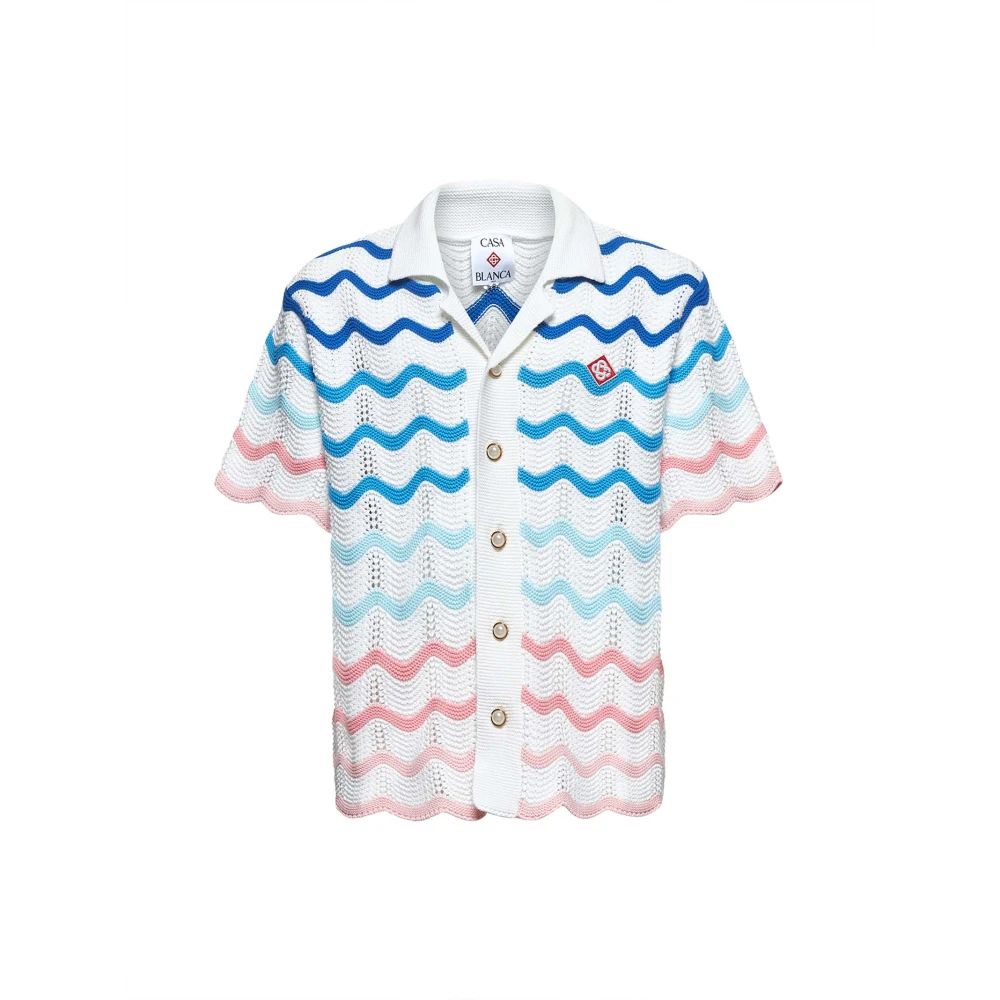 Casablanca Rode Stijlvolle Overhemden Multicolor Heren