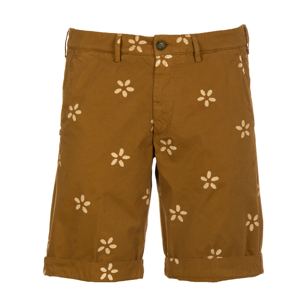 40Weft Bruine Chino Bermuda Shorts voor Mannen Brown Heren