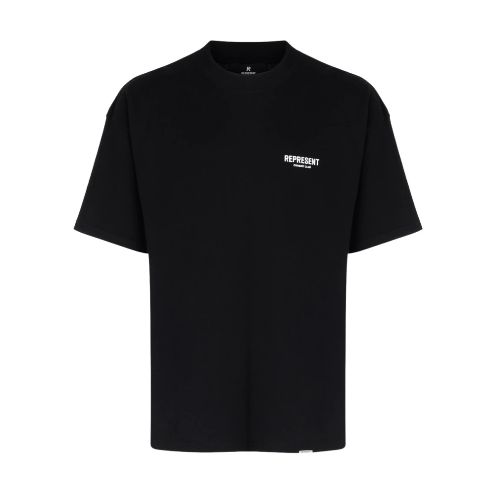Represent Men's Black Owners Club Cotton T-Shirt Small