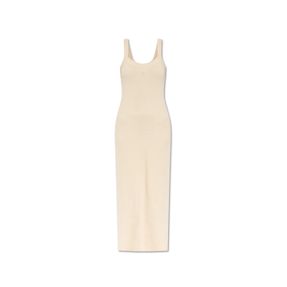 By Malene Birger Geribbelde jurk Lio By Herenne Birger Beige Dames