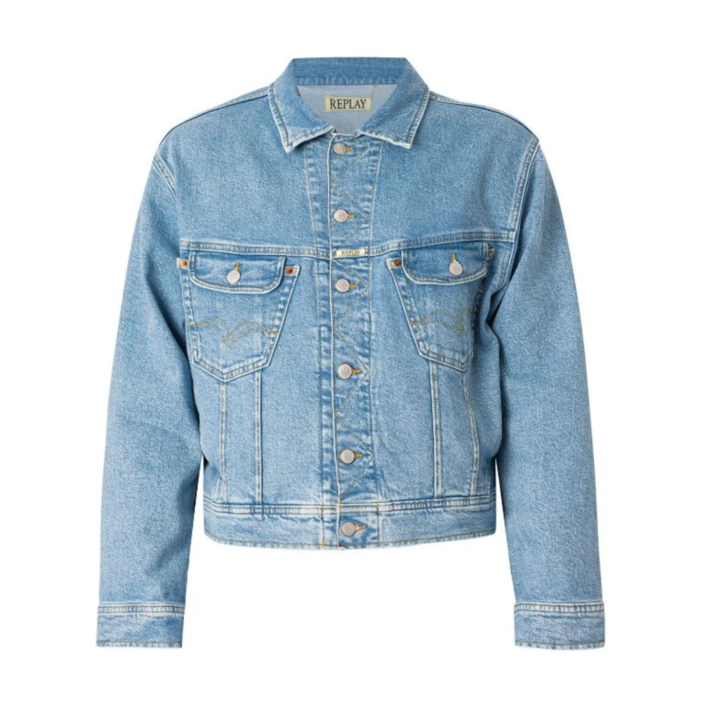 Replay Vintage 90s Comfort Fit Jack Blue Heren
