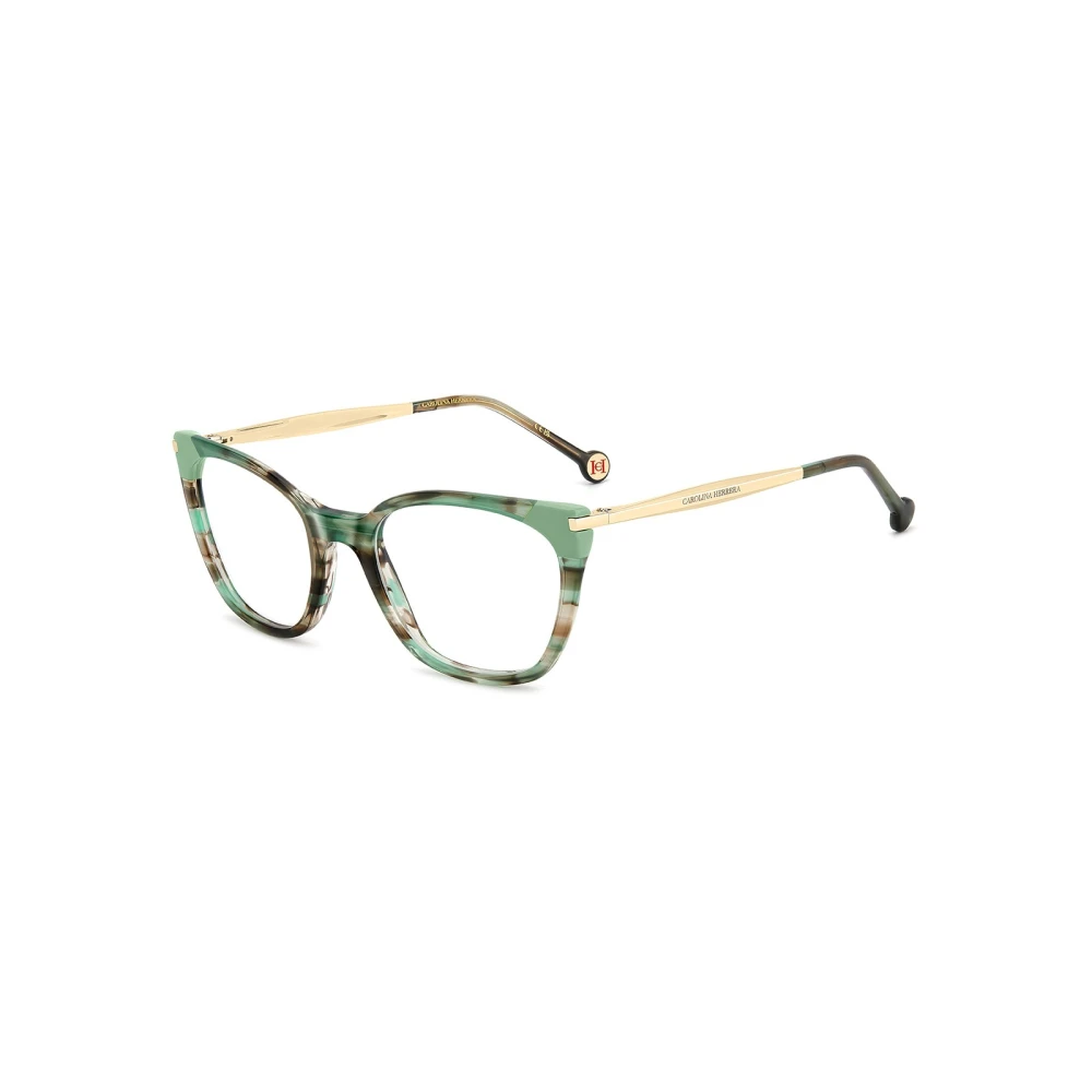 Carolina Herrera Women's Green Glasses, 53 Mm, Optical Frame