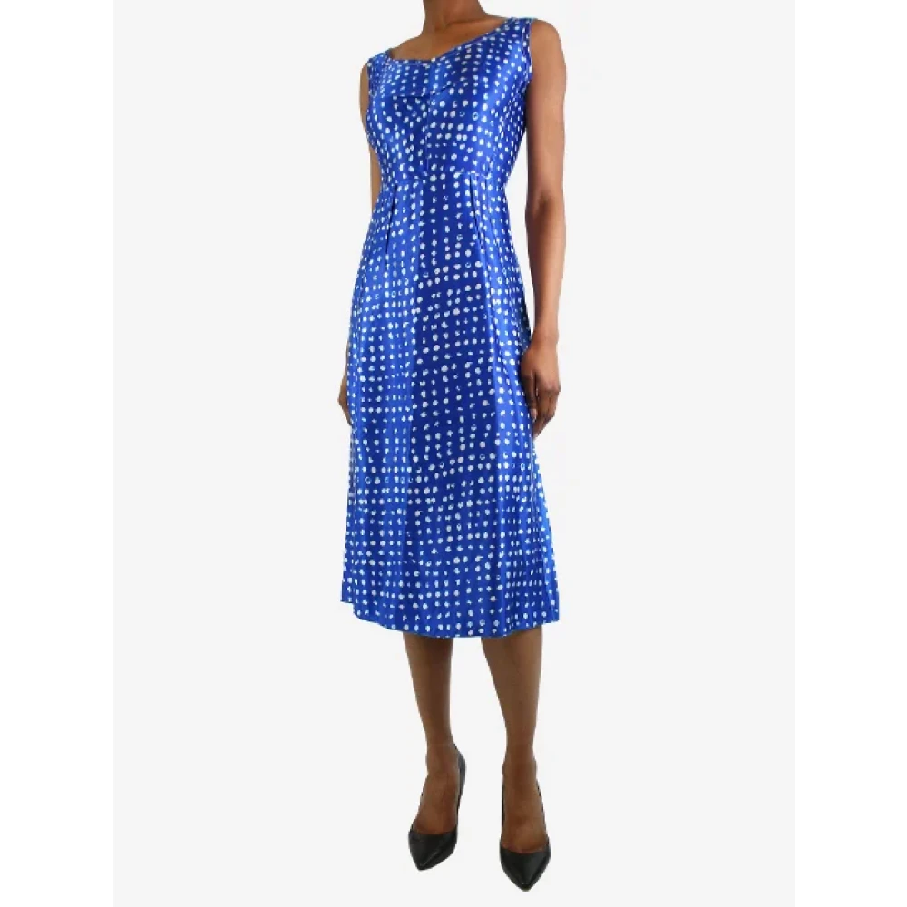 Marni Pre-owned Fabric dresses Blue Dames