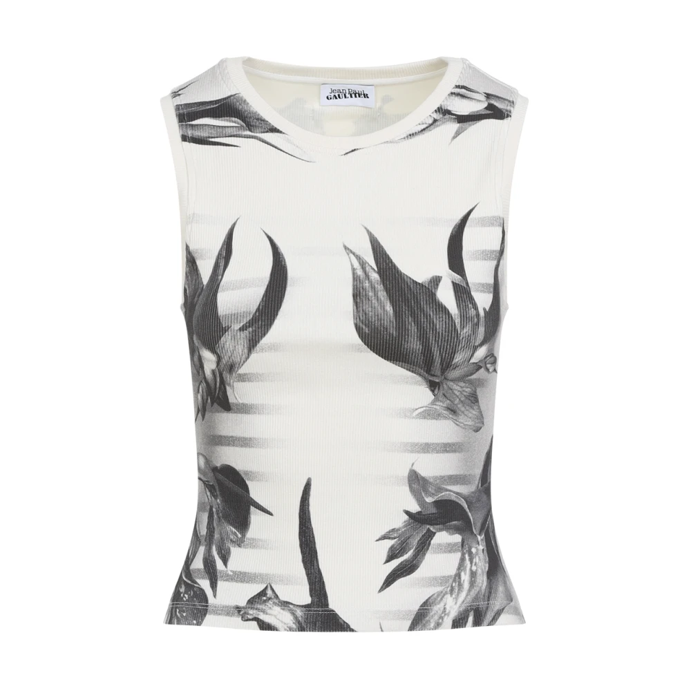 Jean Paul Gaultier Witte Top voor Vrouwen Multicolor Dames