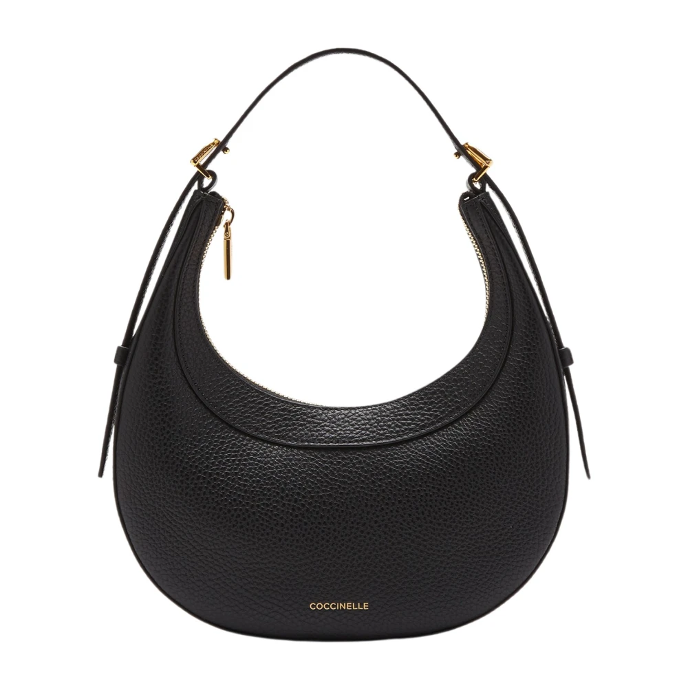Coccinelle Women's Black Whisper Rounded Minibag - Shoulder Bags - One Size - Bags