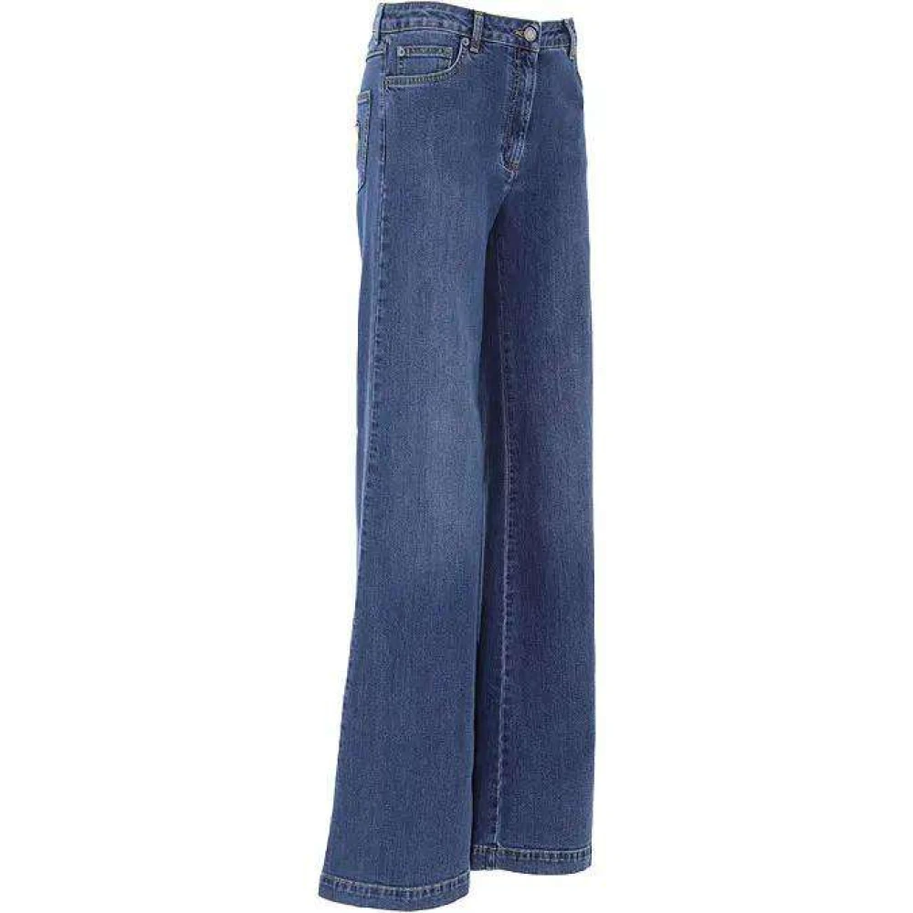 Moschino Klassieke Denim Jeans voor dagelijks gebruik Blue Dames