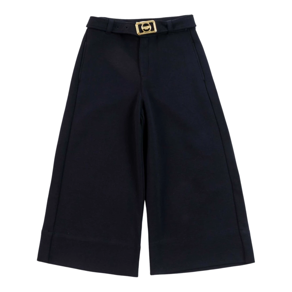 Lanvin Blue Trousers, Female, 10 Y, Casual Trousers