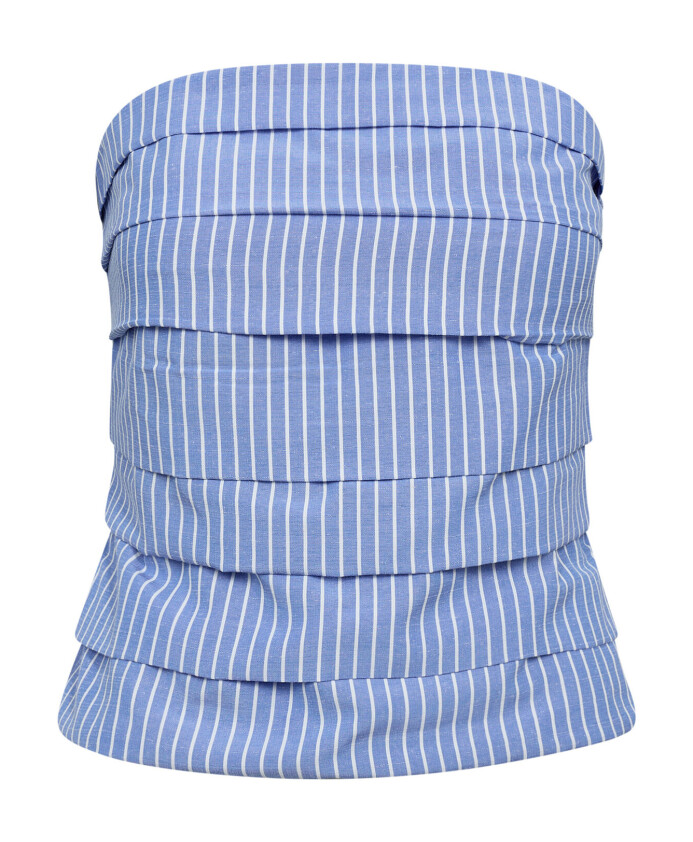 blue-striped-tube-top
