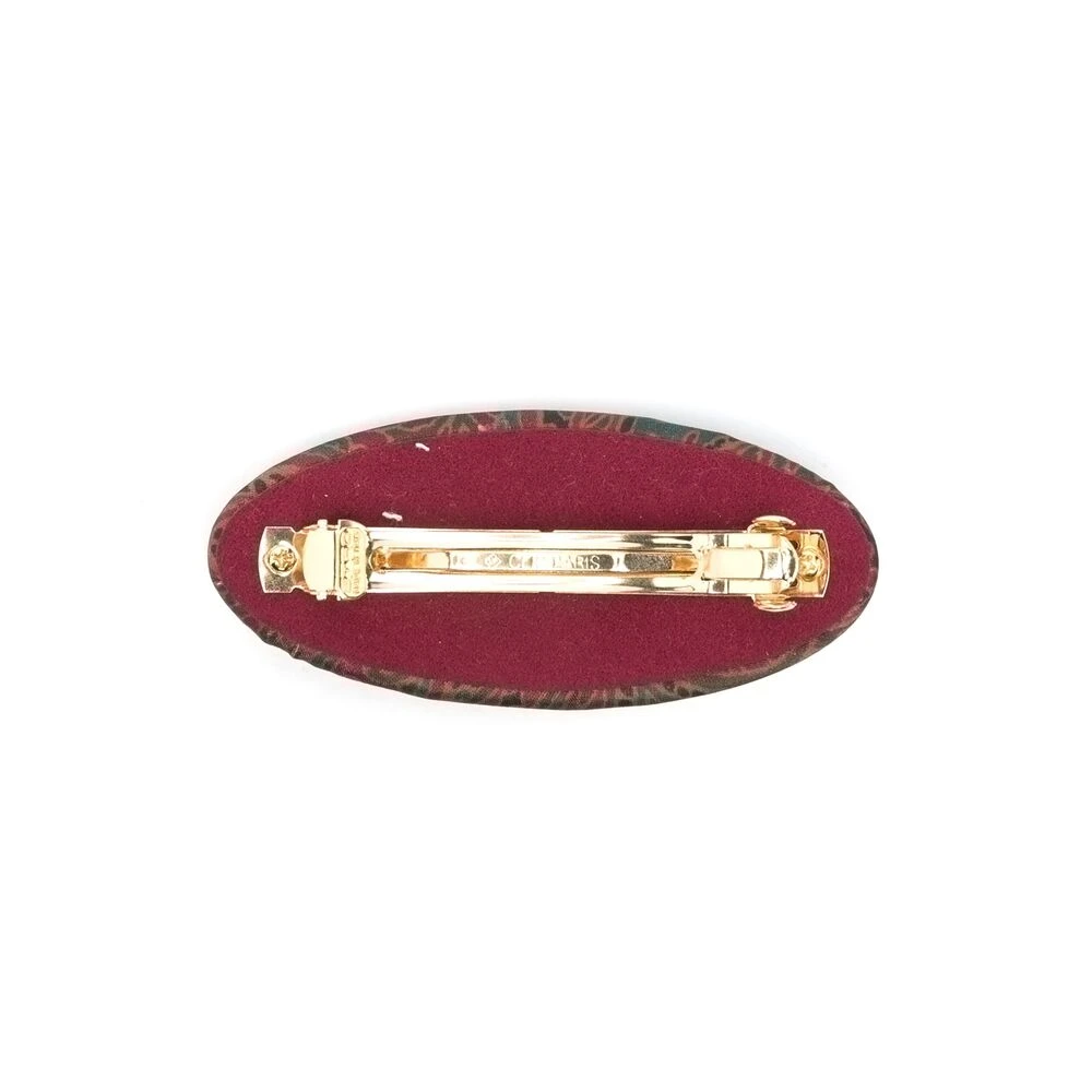 ETRO Donkergroen Pegaso Motif Haaraccessoire Multicolor Dames