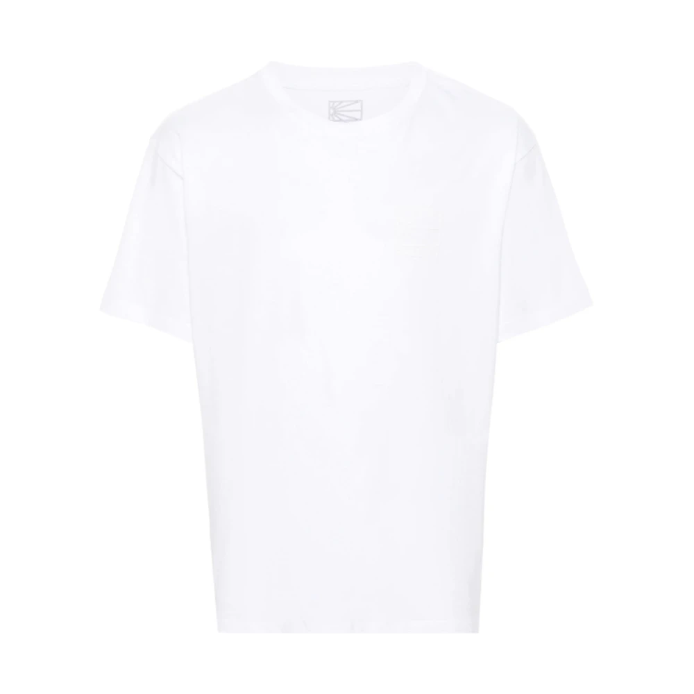 Rassvet Mini Logo Wit T-shirt White Heren