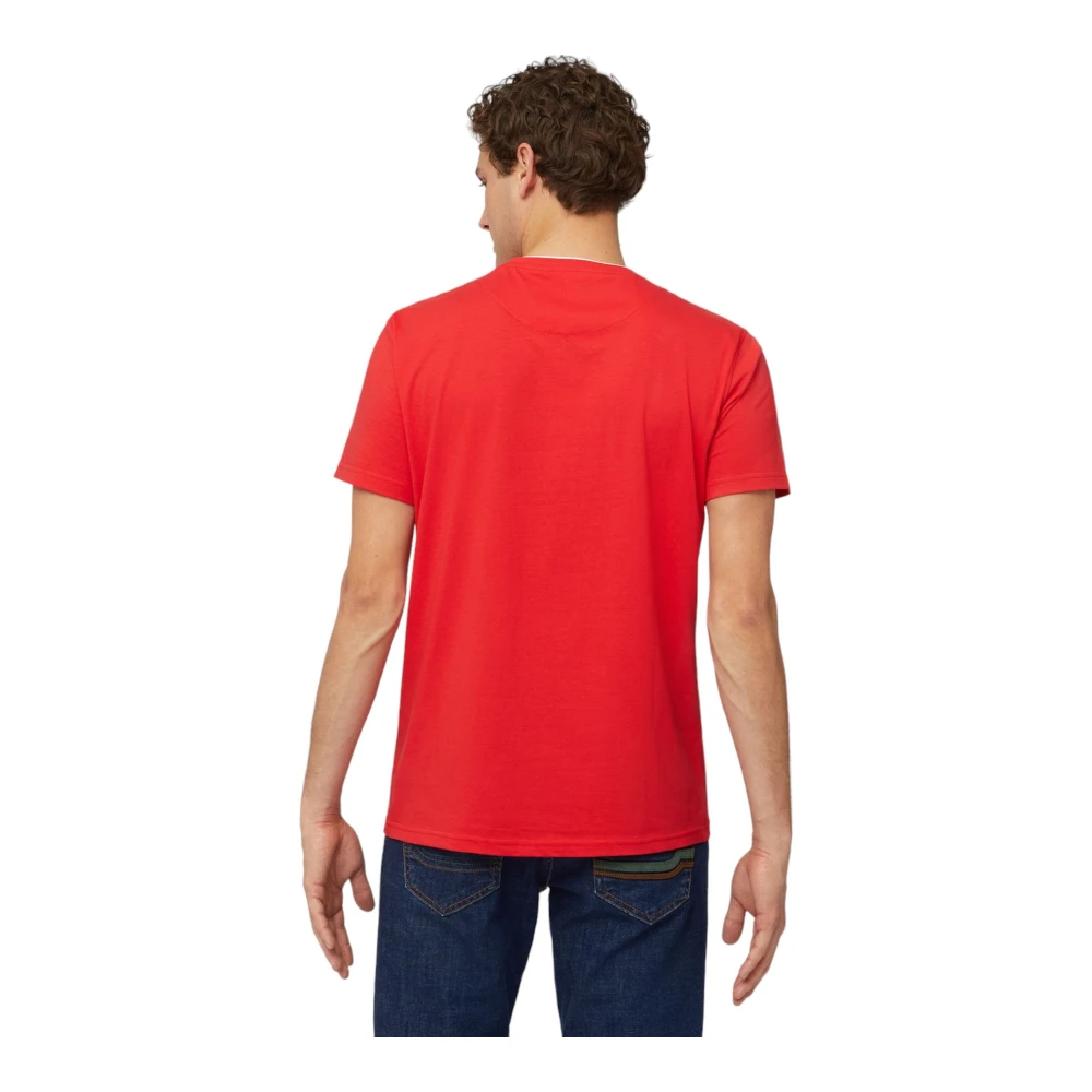 Harmont & Blaine Korte Mouw T-shirt Red Heren