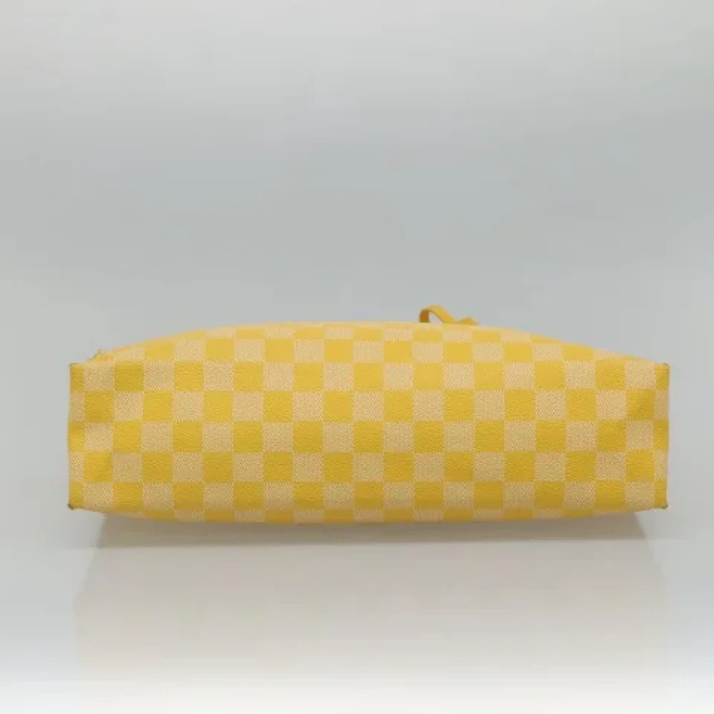 Louis Vuitton Vintage Pre-owned Canvas louis-vuitton-bags Yellow Dames