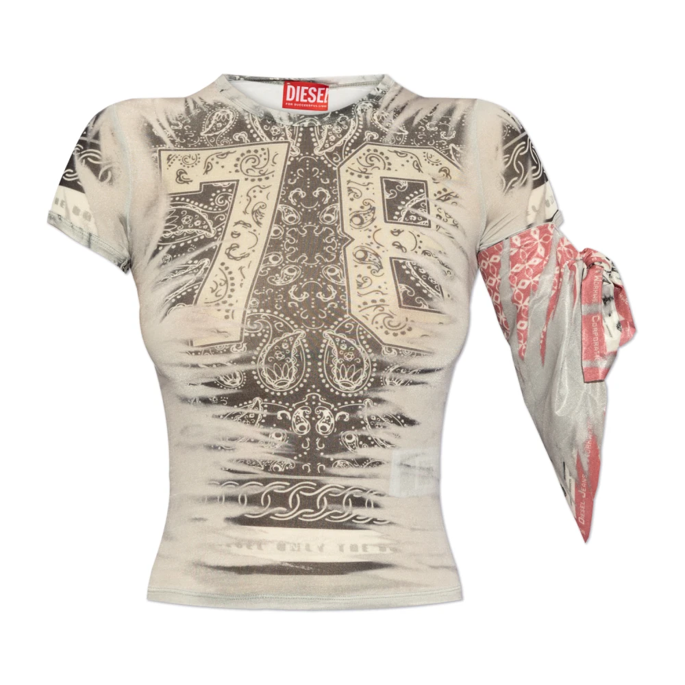 Diesel Top T-Dana Multicolor Dames