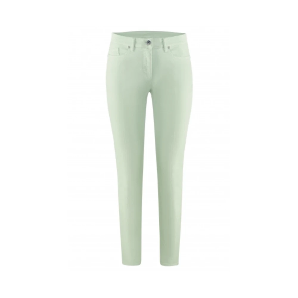 Airfield Skinny Jeans Green Dames