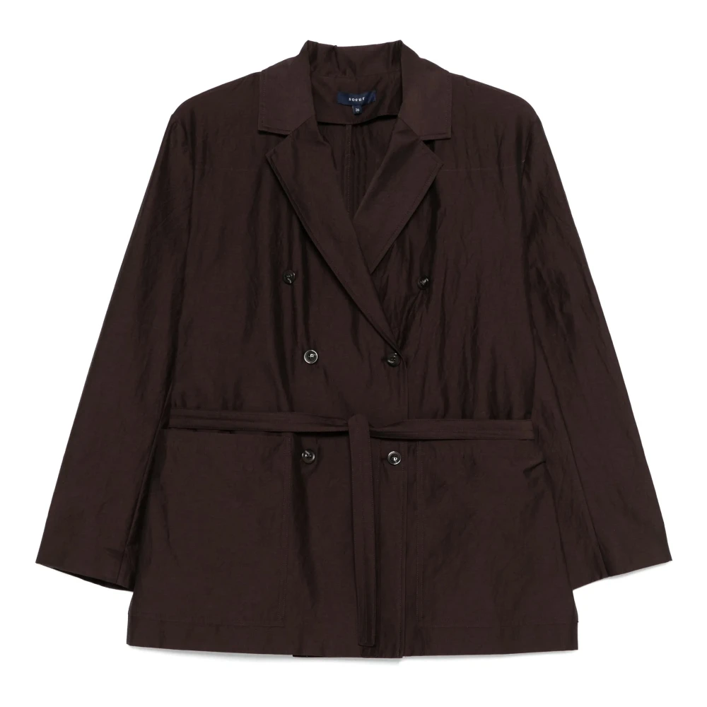 Soeur Bruine Drew Leren Handtas Brown Dames