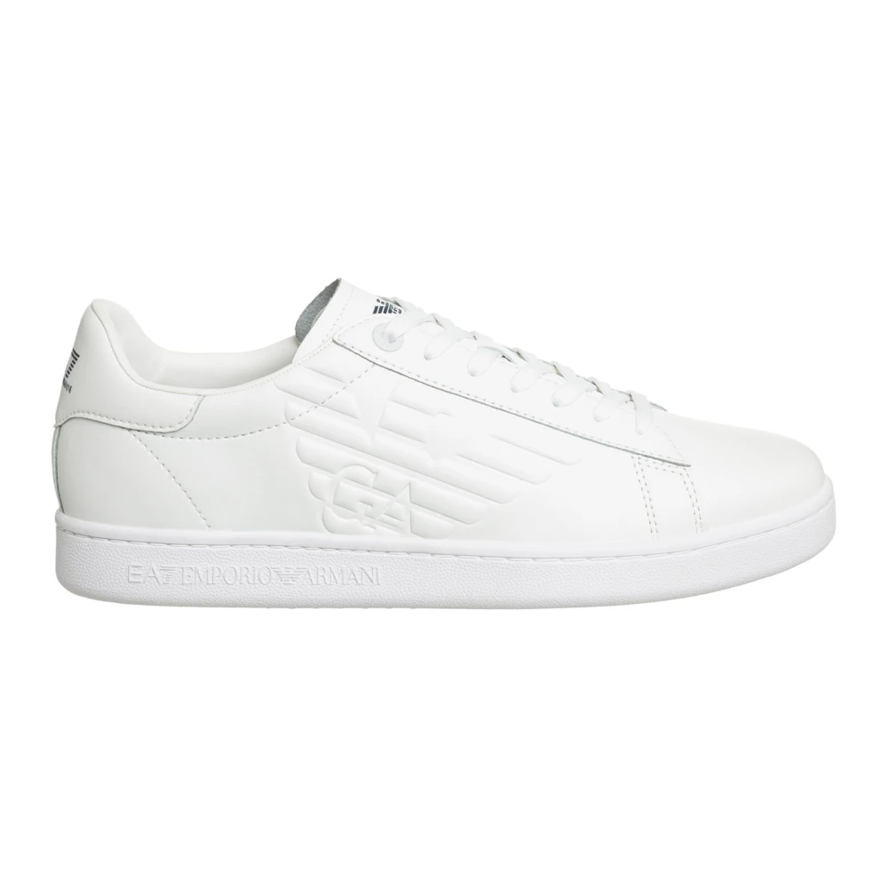 Emporio Armani Ea7, Heren, Schoenen, Wit, Maat: 41 1/2 EU Leer,
