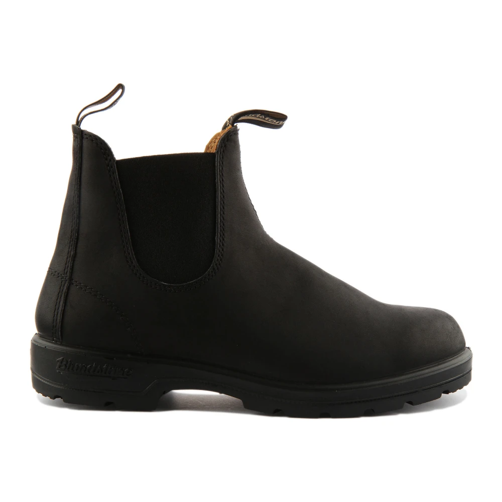 Blundstone , Chelsea Boots, Male, Black, 9 Uk, Black Leather Chelsea Boots With Xrd Technology