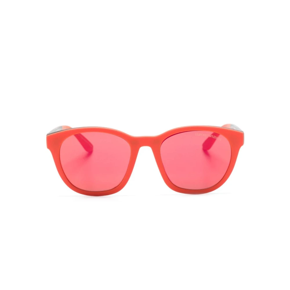 Emporio Armani Men's Orange Sunglasses, 47 Mm, Ek4001 Clip-On Sunglasses