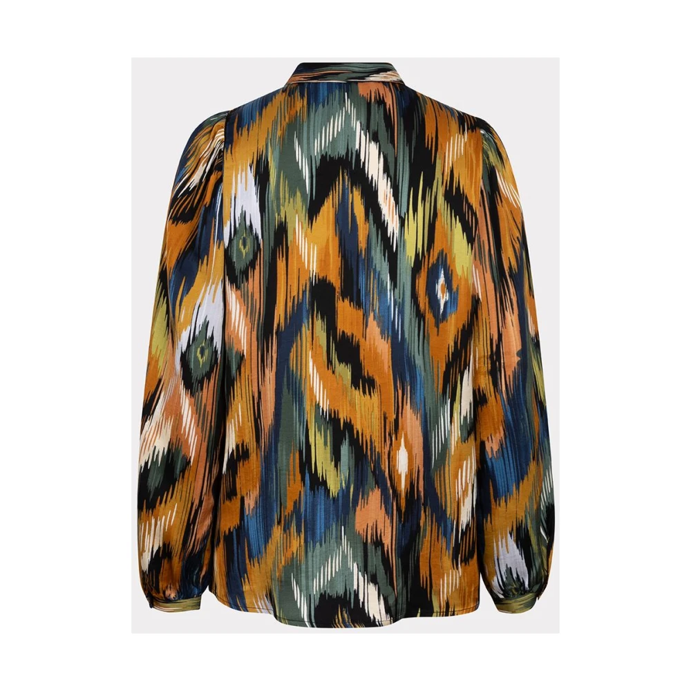 Esqualo Basic Universe Lightning Print Blouse Multicolor Dames