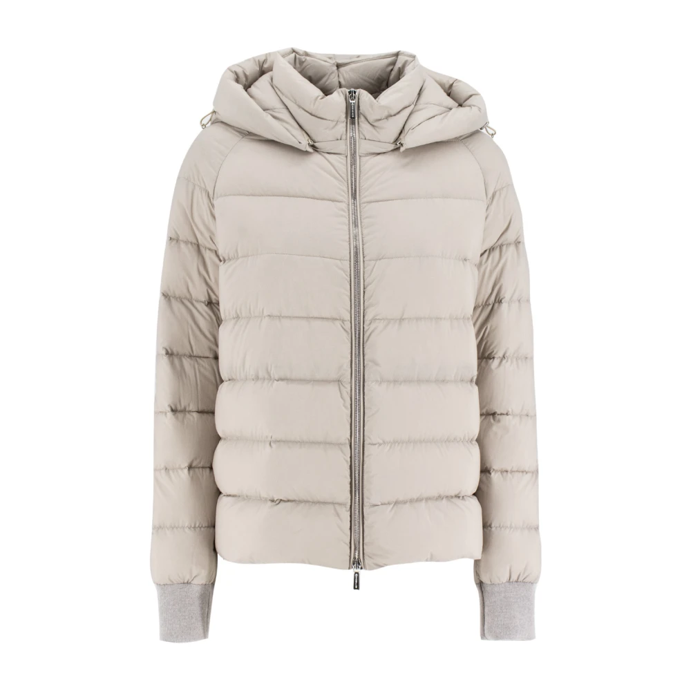 Moorer 3-in-1 Omkeerbare Dons Winterjas Beige Dames