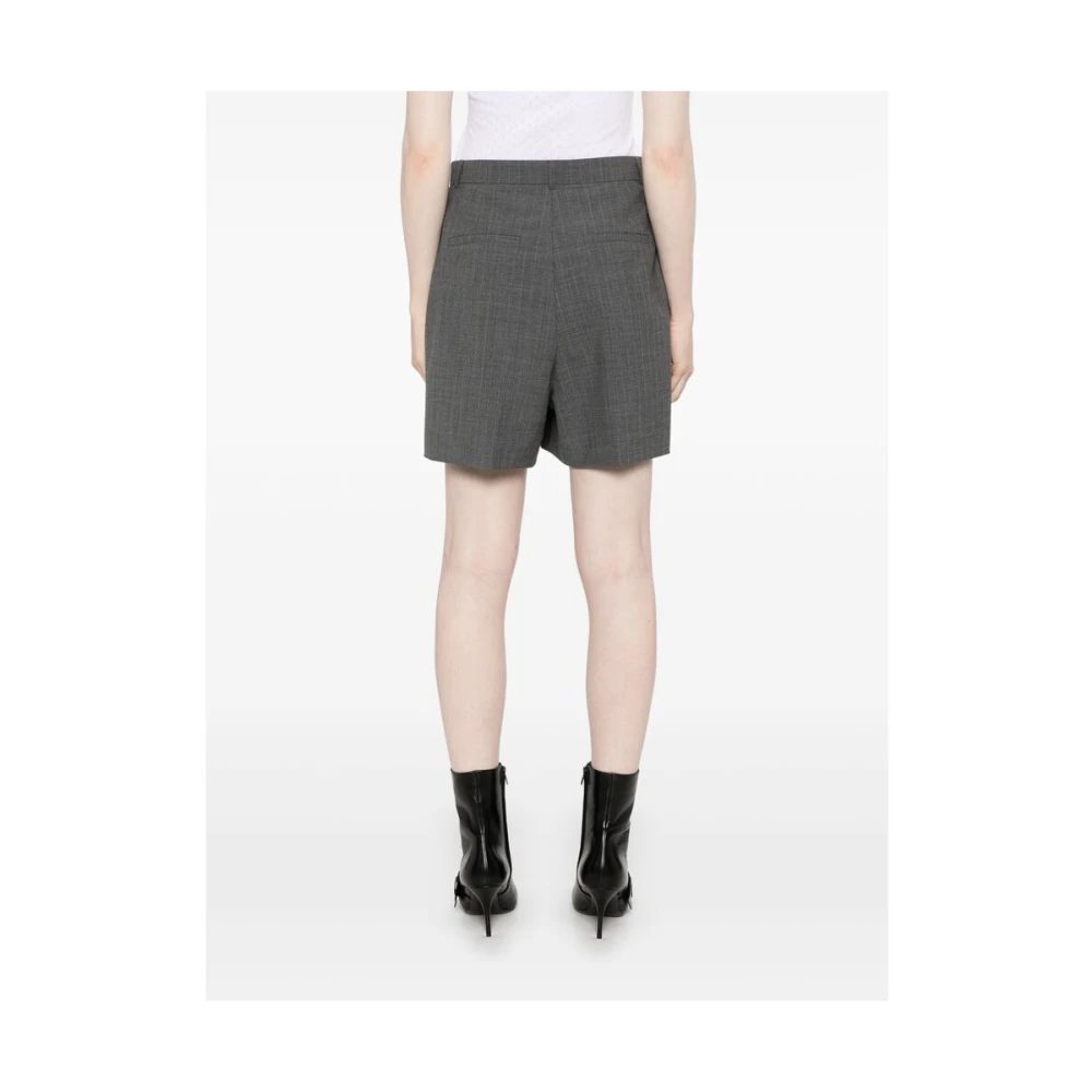 Birgitte Herskind Grijze Geritste Zak Rok Gray Dames
