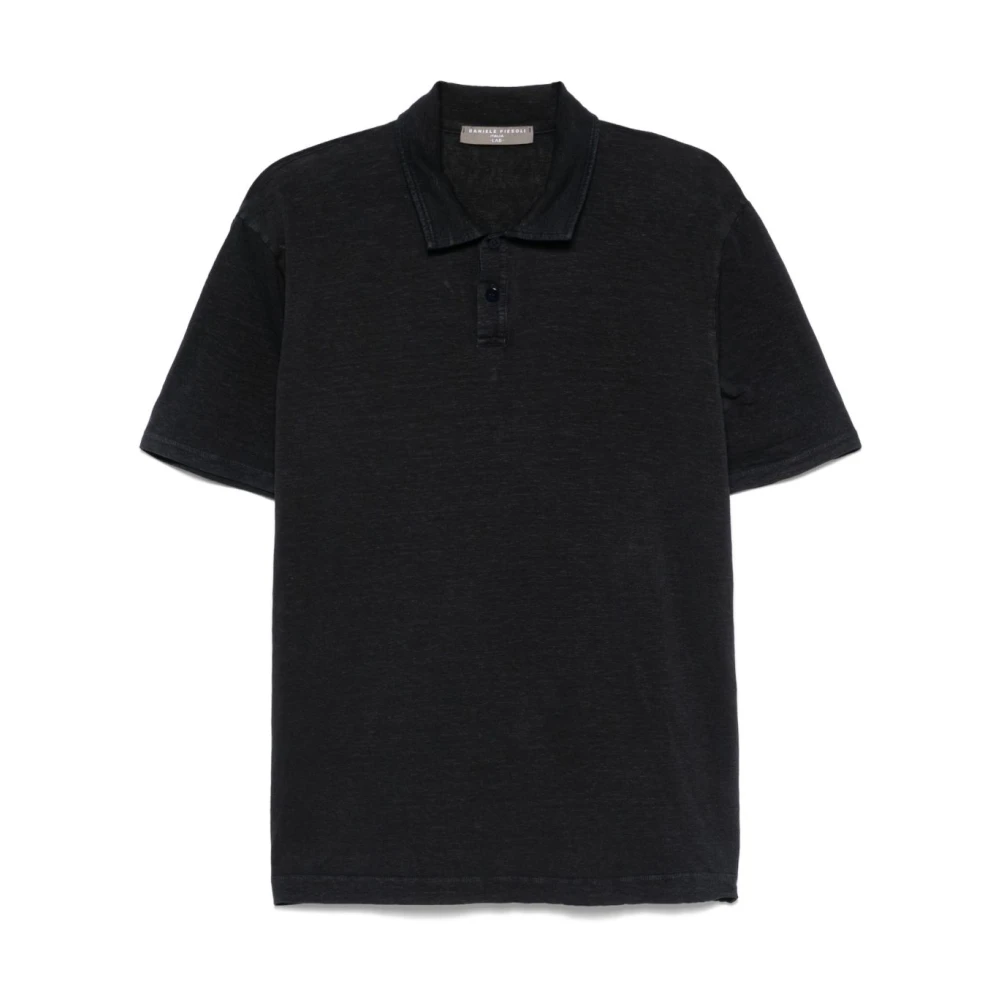 Daniele Fiesoli Blauwe T-shirts en Polo's Korte Mouwen Blue Heren