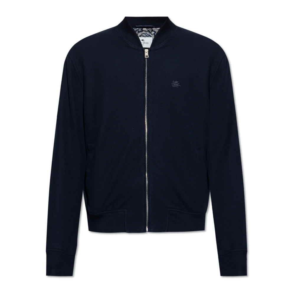 ETRO Bomberjack voor stijlvolle outfits Blue Heren