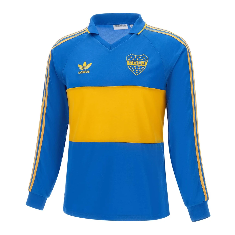 Adidas Boca Juniors Shirt Blauw Geel Blue Heren