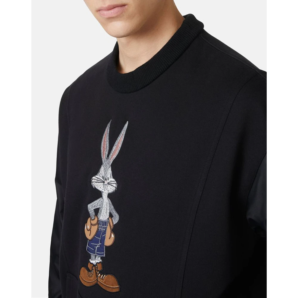 Iceberg De Re-Edit sweatshirt met Bugs Bunny Boxer Black Heren