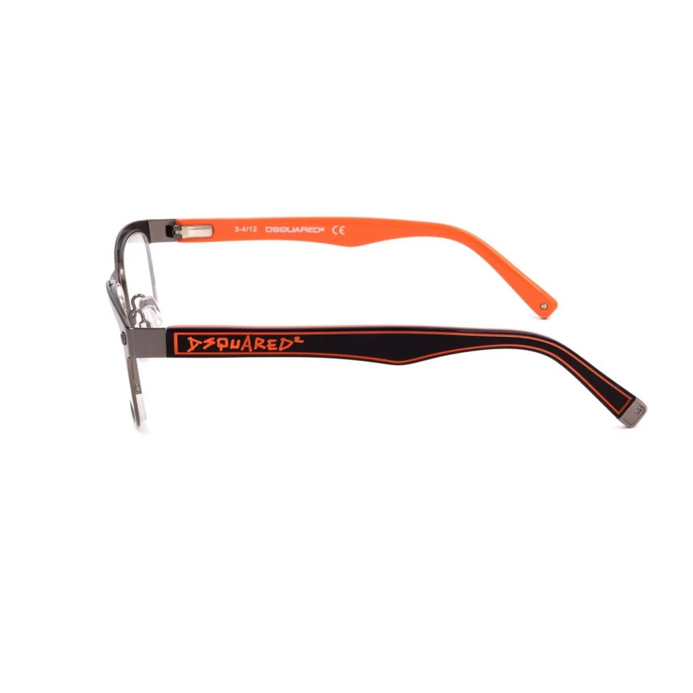 Dsquared2 Gunmetal Dial Metalen en Plastic Frames Gray Heren