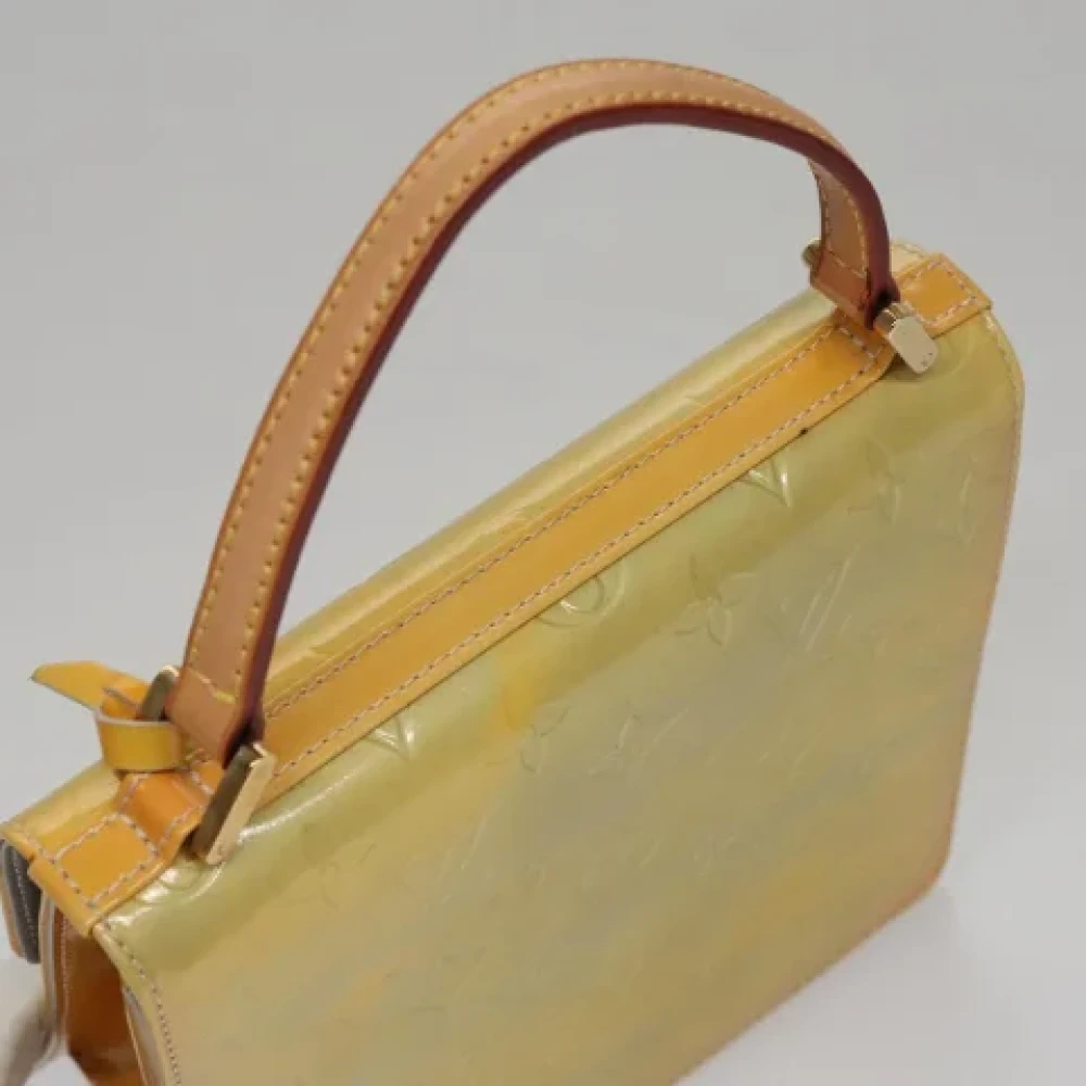Louis Vuitton Vintage Pre-owned Leather handbags Green Dames