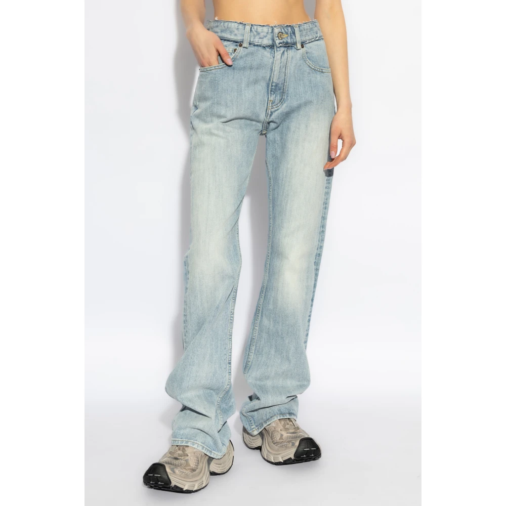 Balenciaga Laagbouw jeans Blue Dames