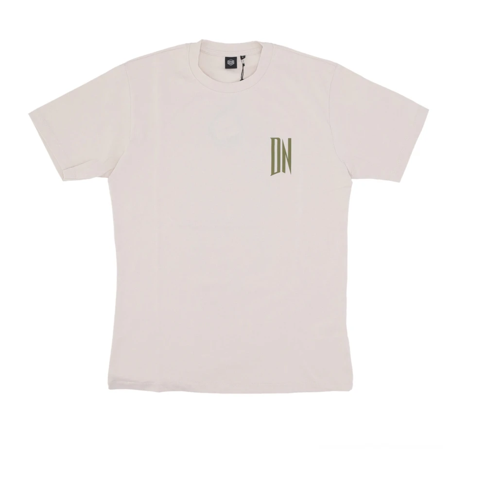 Dolly Noire Men's Beige Dragon Ryu Tee T-Shirt