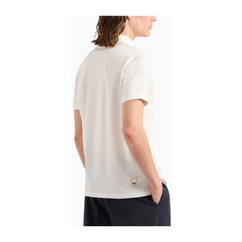Emporio Armani Stijlvolle T-shirts en Polos White Heren