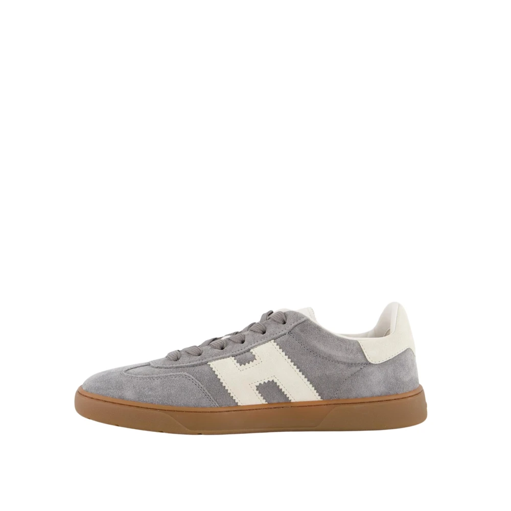 Hogan Men's Gray Cool Lace-Up Sneakers