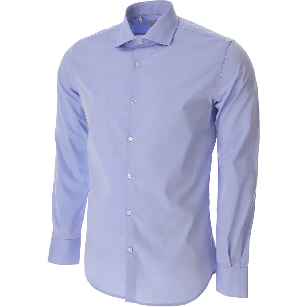 Brooksfield Formal Shirts Blue Heren