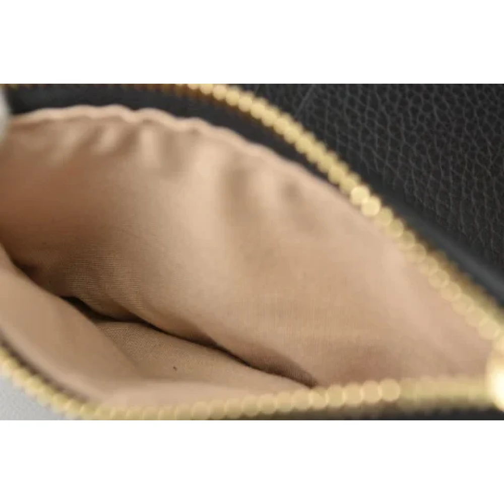 Chloé Pre-owned Leather wallets Black Dames