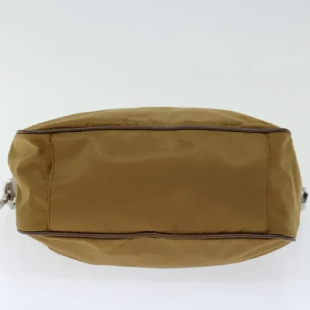 Prada Vintage Pre-owned Nylon prada-bags Brown Dames