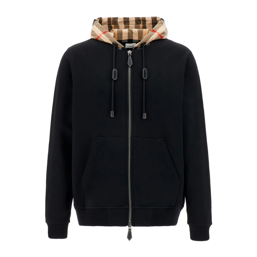 BURBERRY | Felpa con cappuccio Check | Man | S - Immagine 4