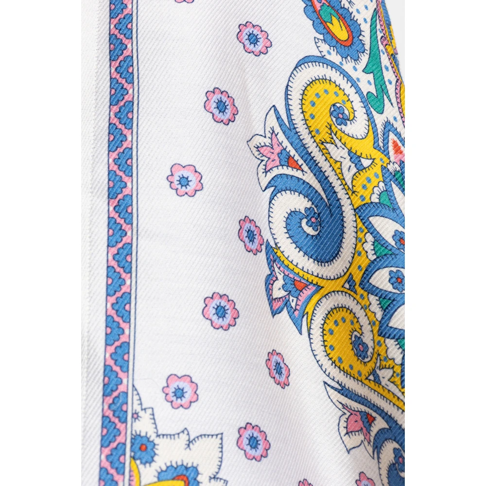 ETRO Wollen Poncho Multicolor Dames
