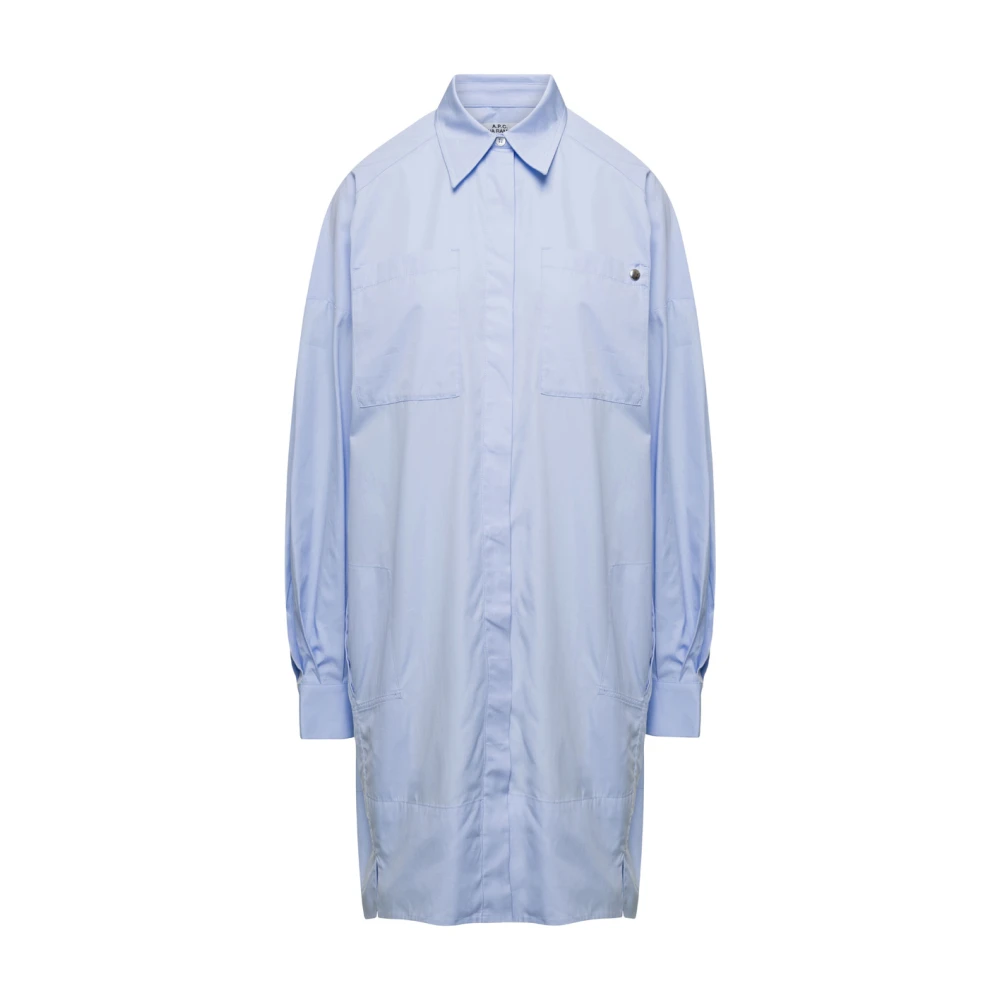 A.p.c. Madame de Rivoli Klänning Blue, Dam