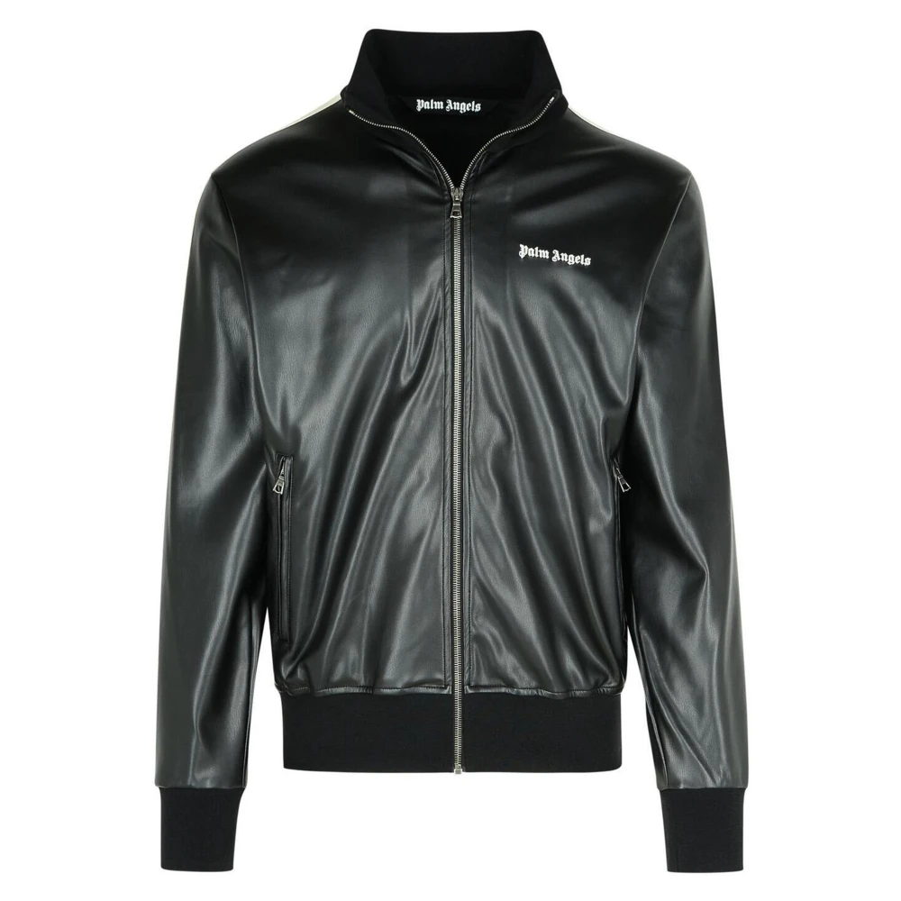 Palm Angels Track Jacket voor Mannen Black Heren