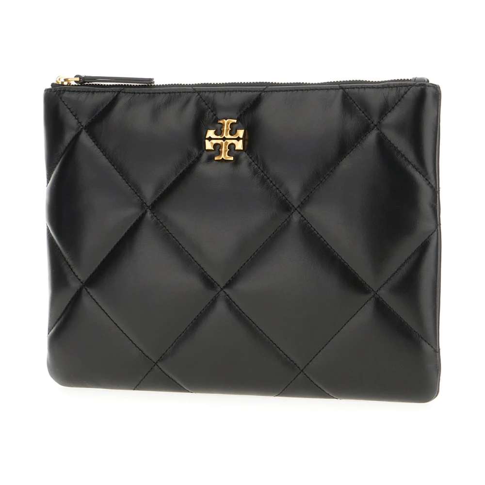 TORY BURCH Stijlvolle Portemonnee voor Dagelijks Gebruik Black Dames