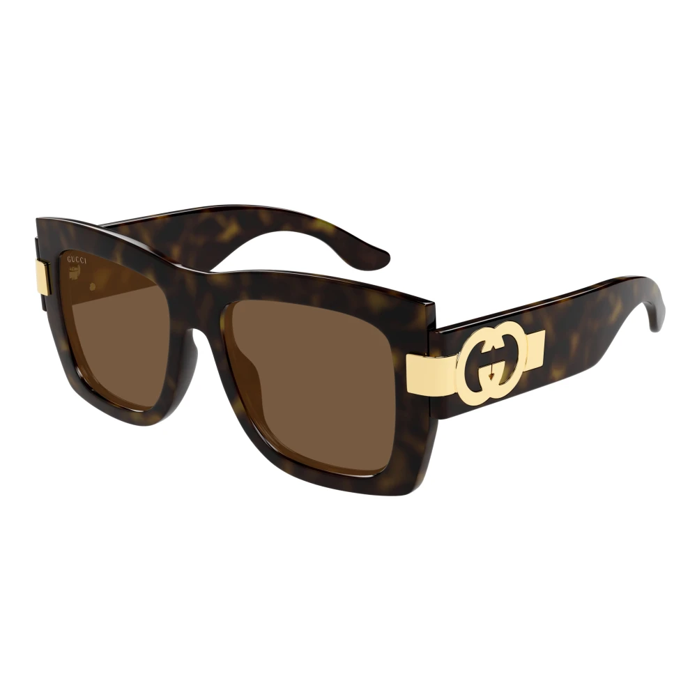 Gucci Women's Brown Sunglasses, 54 Mm, Stylish Sunglasses