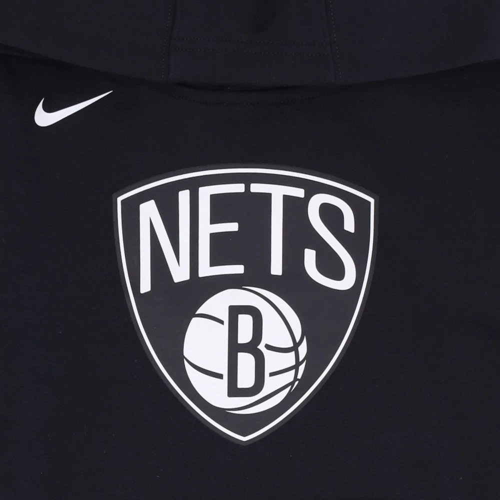 Nike Brooklyn Nets NBA Fleece Hoodie Black Heren