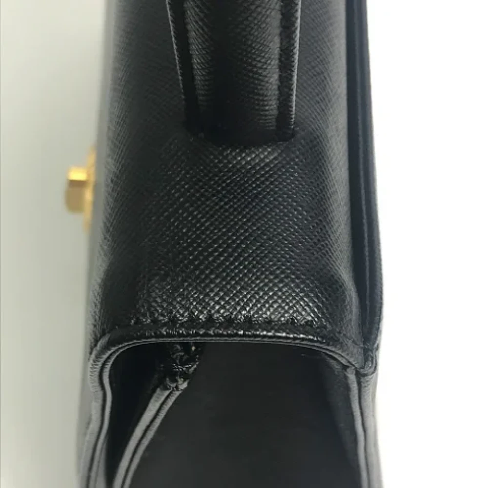 Givenchy Pre-owned Leather handbags Black Dames