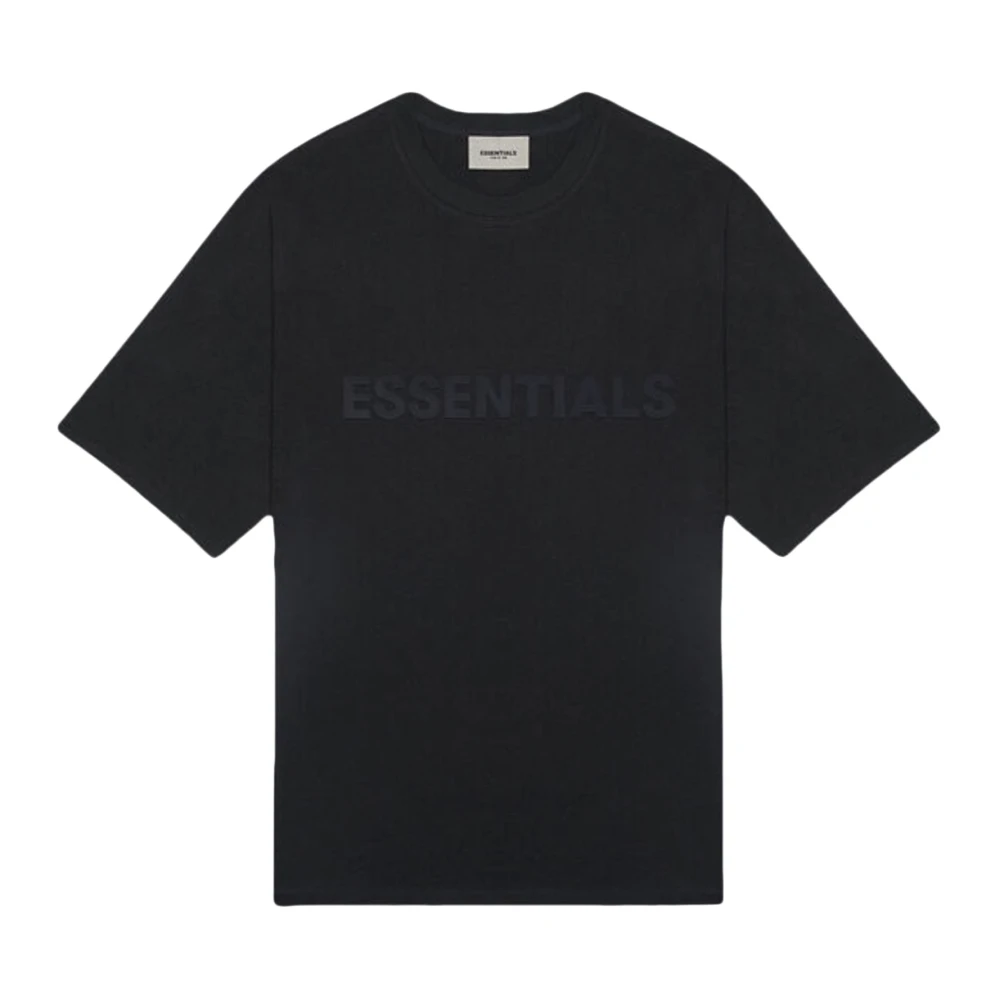 Fear Of God Zwarte Katoenen Essential T-Shirt Limited Edition Black Heren