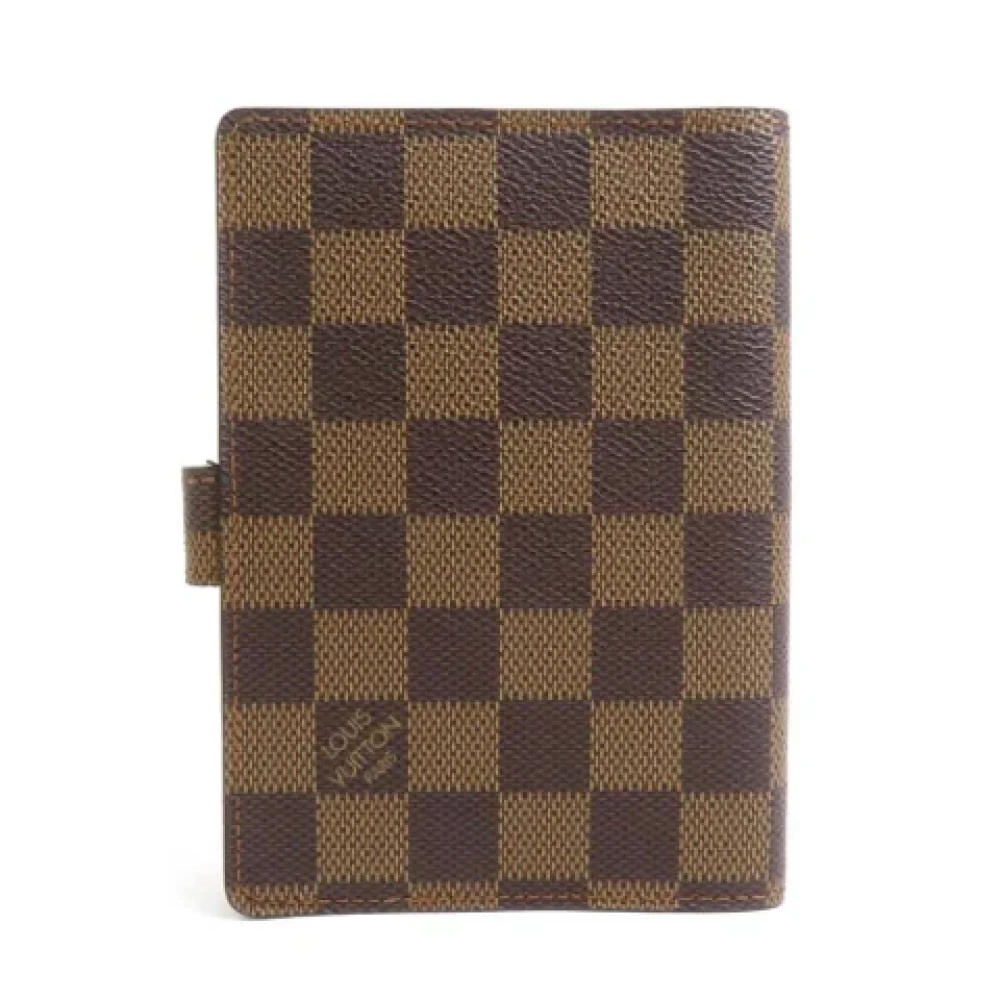 Louis Vuitton Vintage Pre-owned Canvas wallets Brown Dames