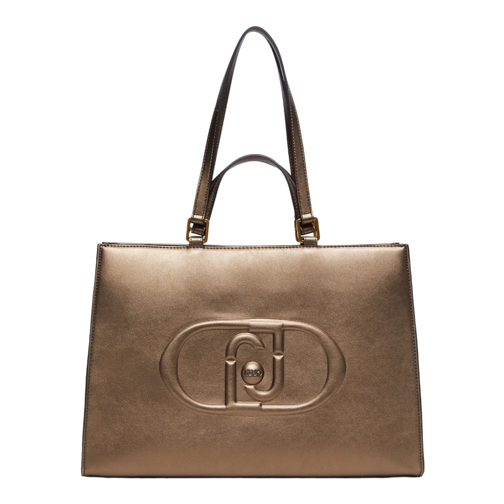 Liu Jo Logo Tote Tas Af4245E0332 Yellow Dames