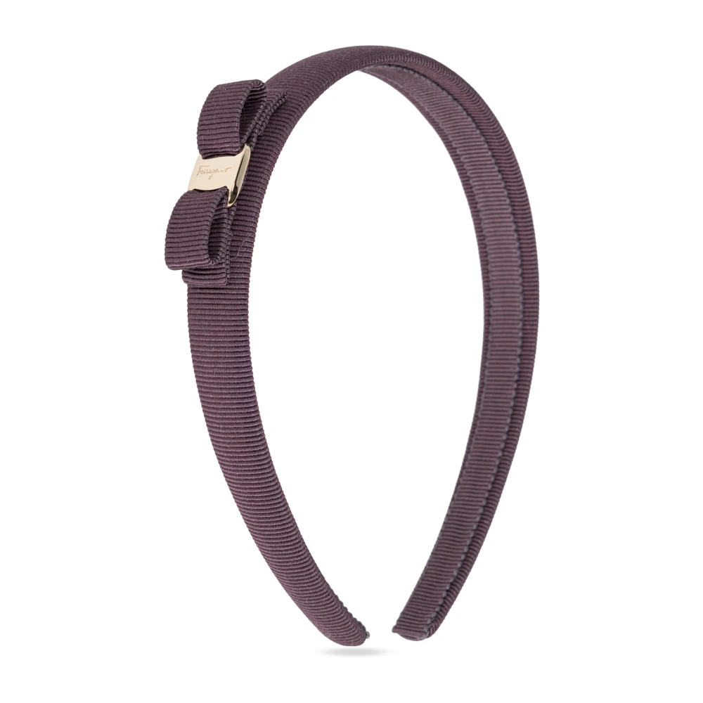 Salvatore Ferragamo Hoofdband Purple Dames